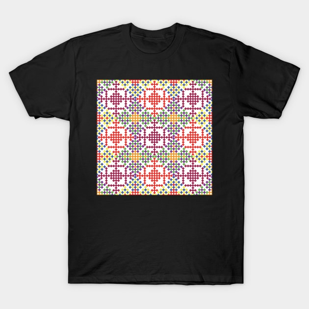 Colorful pattern T-Shirt by SDPP